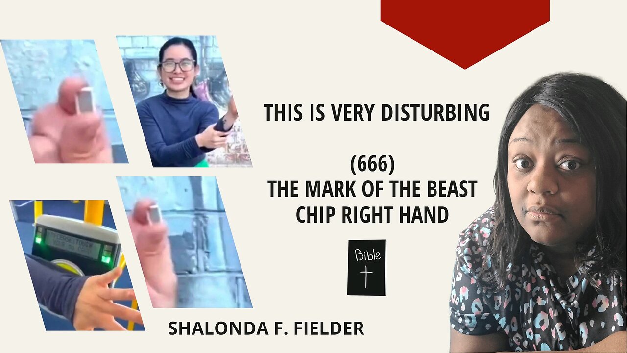 The Mark of the Beast Chip Right Hand. This is very disturbing