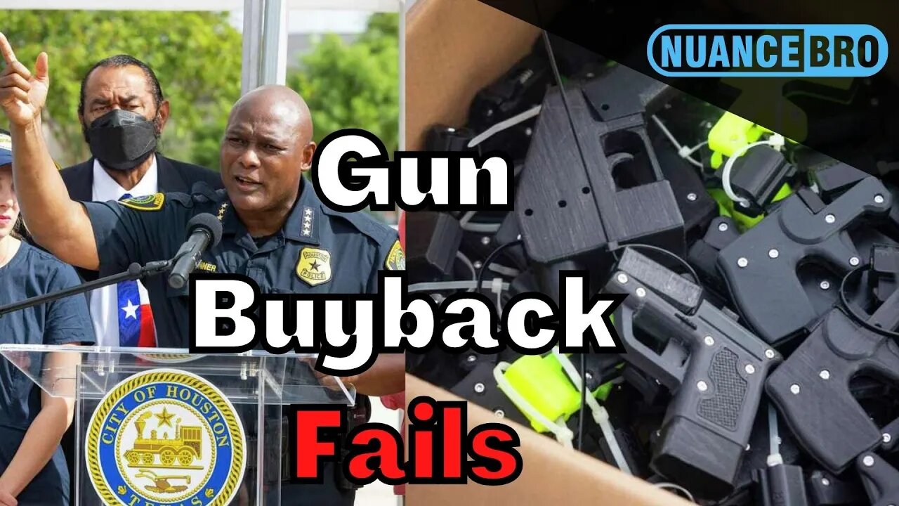 Houston Holds Embarrassing Gun Buyback