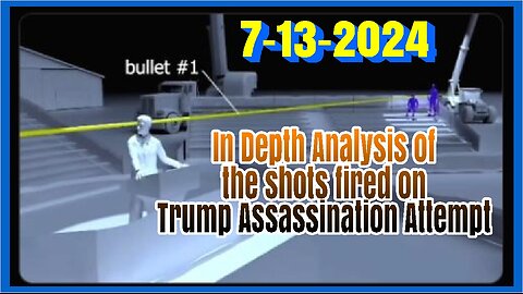 EP. 6 - Analysis of the shots fired on Trump Assassination Attempt, 7-13-2024