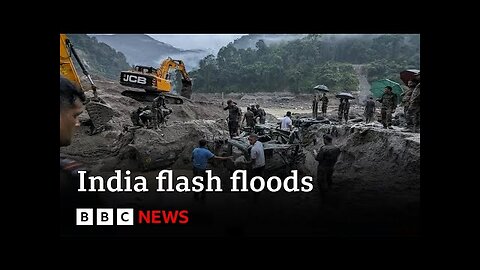 India flash floods leaves more than 100 people missing - BBC News