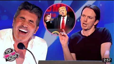 BEST Donald Trump Impression Has Simon Cowell LOL
