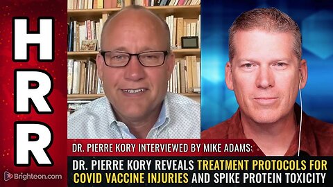 Dr. Pierre Kory reveals treatment protocols for covid vaccine INJURIES & spike protein toxicity