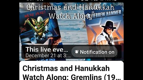 Christmas and Hanukkah Watch Along:Gremlins(1984)