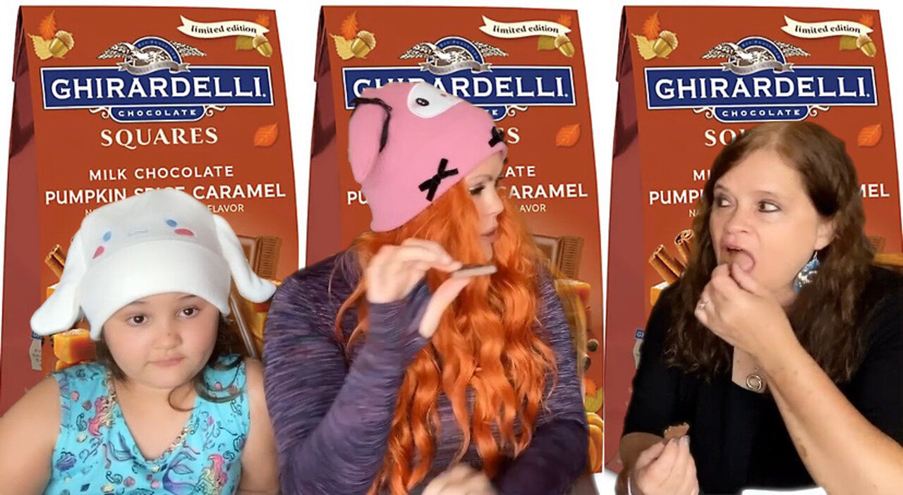 Ghirardelli Pumpkin Spice Caramel Milk Chocolate Squares Review