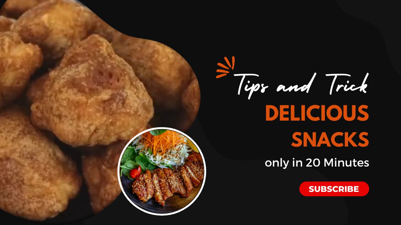 JUST 10mins CHICKEN RECIPE | DELICIOUS CHICKEN SNACKS |