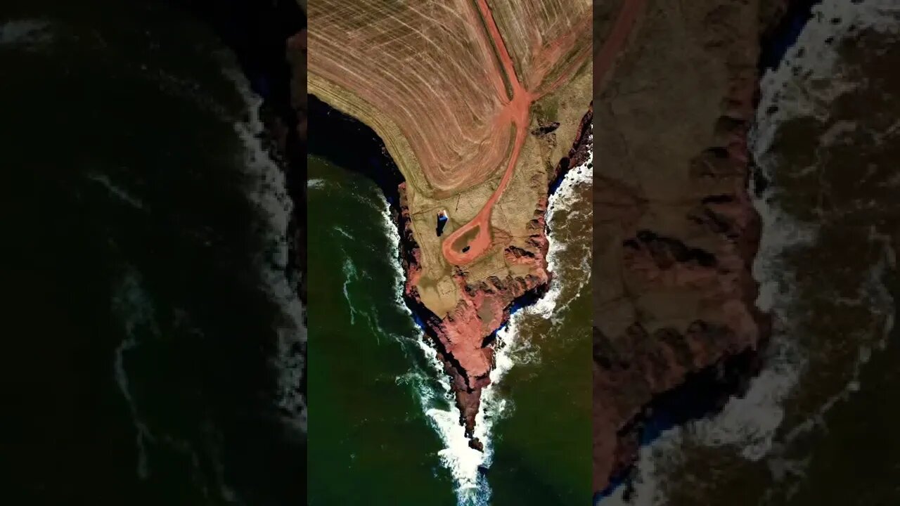 Beautiful view of Canada from above