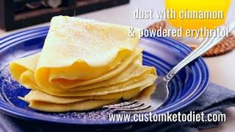 Keto Coconut Flour Crepes