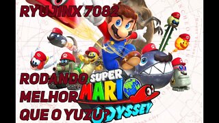 Ryujinx Super Mario Odyssey: Desempenho melhorou!