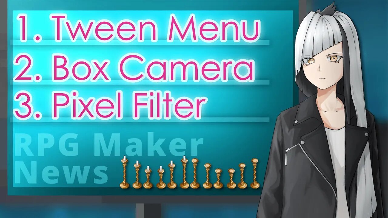 Real-Time Battles, Pixel Filter, Animate Cursor & Menus & Windows | RPG Maker News #114