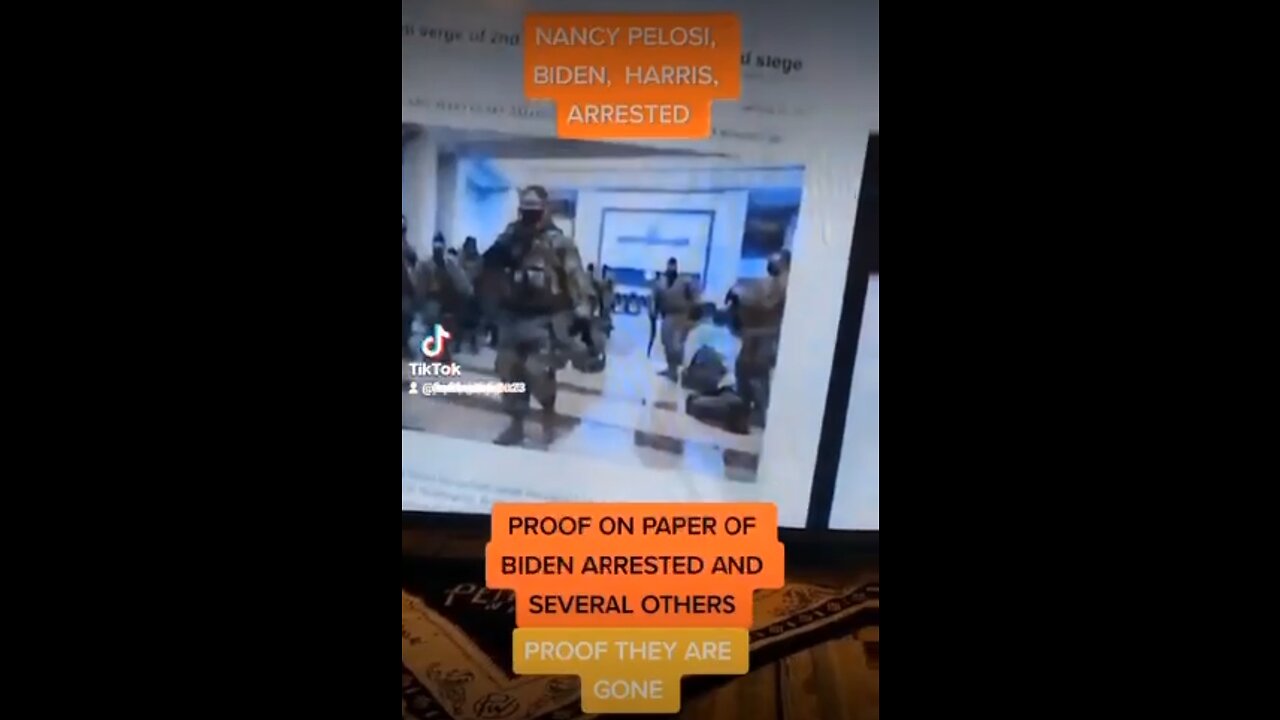 PROOF BIDEN, HARRIS GOT ARRESTED AND ARE GONE