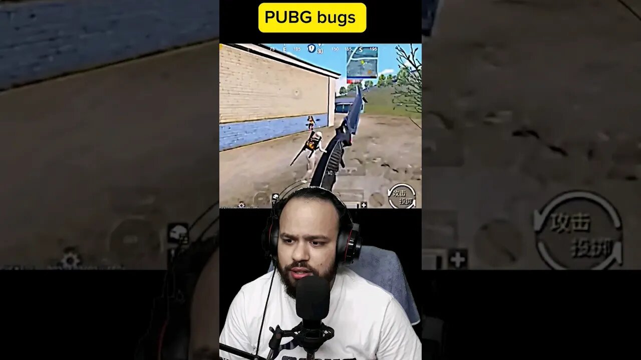 PUBG FUNNY BUG😂😁😂 #short #short
