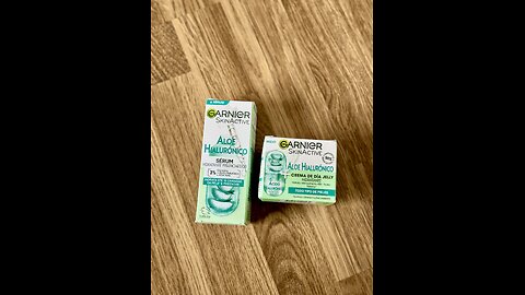 Garnier Aloe Hyaluronic Serum & Cream