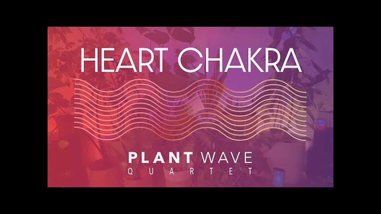 PlantWave Quartet - Heart Chakra - 528hz Plant Music