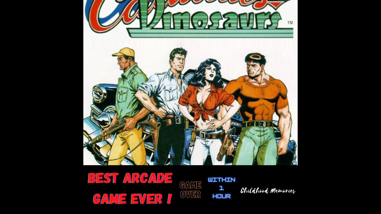 Best Ever Arcade Game ! | Cadillacs and Dinosaurs | Mostofa |
