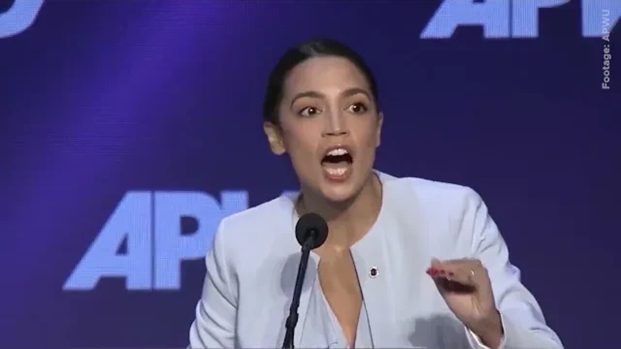 Why is AOC giving a speech to the United States Postal Service? --Listen Very Closely--