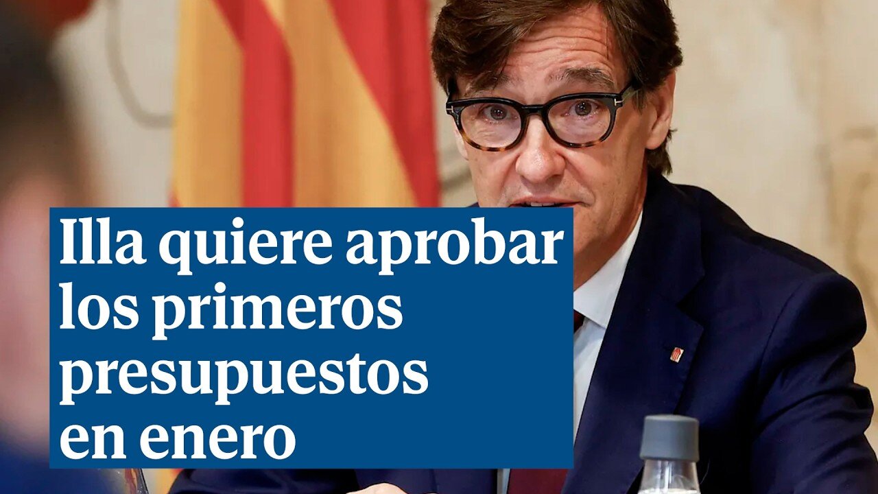 Salvador Illa quiere mantener su alianza con ERC y Comuns para aprobar sus primeros Presupuestos