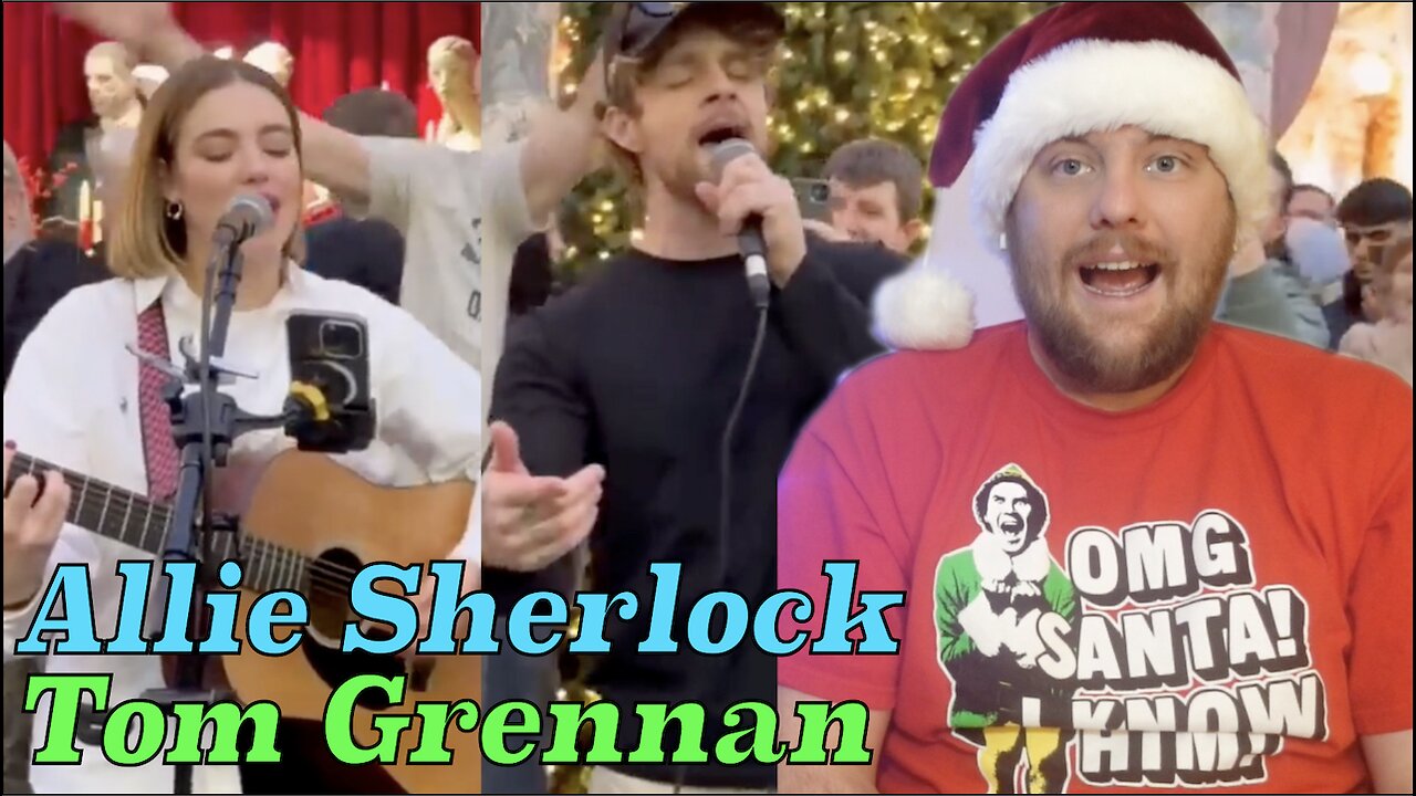 "That Was Awesome!" Allie Sherlock & Tom Grennan - It Can't be Christmas Reaction!