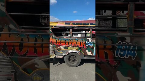 World War 1 Jeepney #viral #shortvideo #shortsvideo #subscribe #philippines #shorts #short #travel