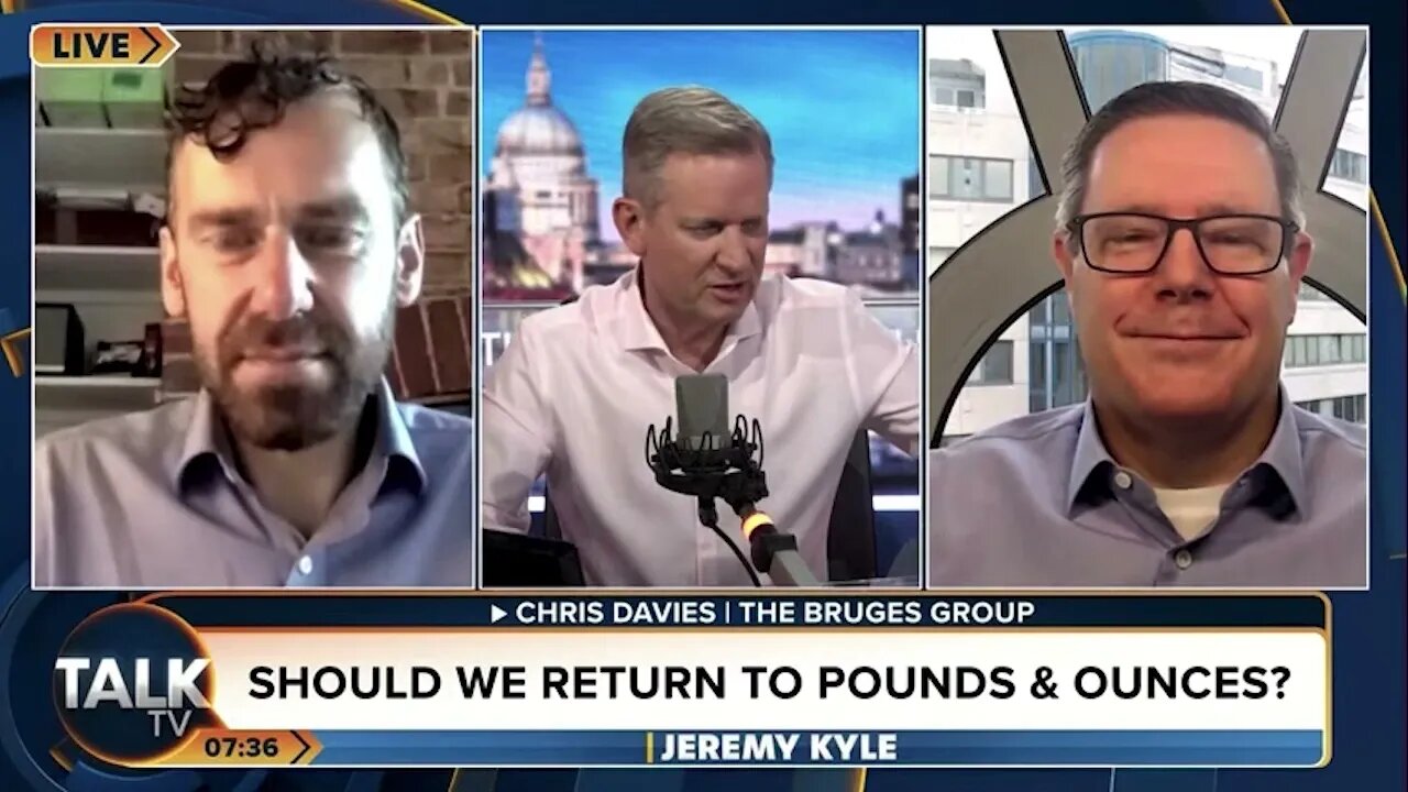 Chris Talks the Return of Pounds, Ounces, and Post-EU Freedoms on TalkTV