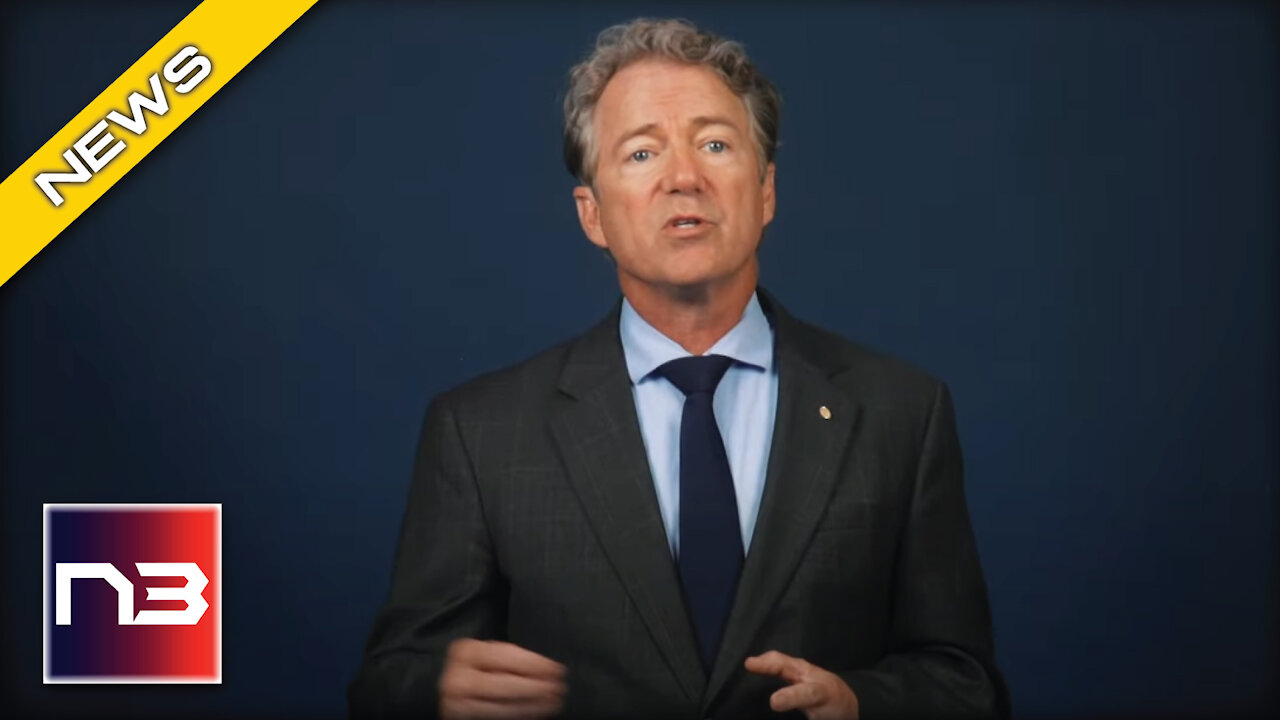 Rand Paul Says The Democrats Are DEVASTATING This Country