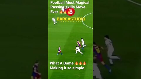 Football Most Magical Passing skills Move Ever 🔥🔥🔥#shorts