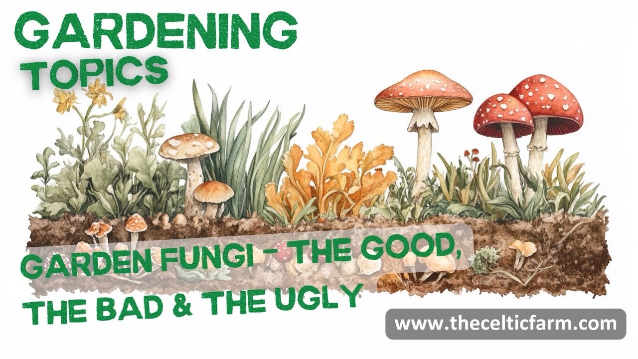 🍄 The Good, Bad, and Ugly of Garden Fungi - Are Mushrooms Helping or Hurting Your Plants?