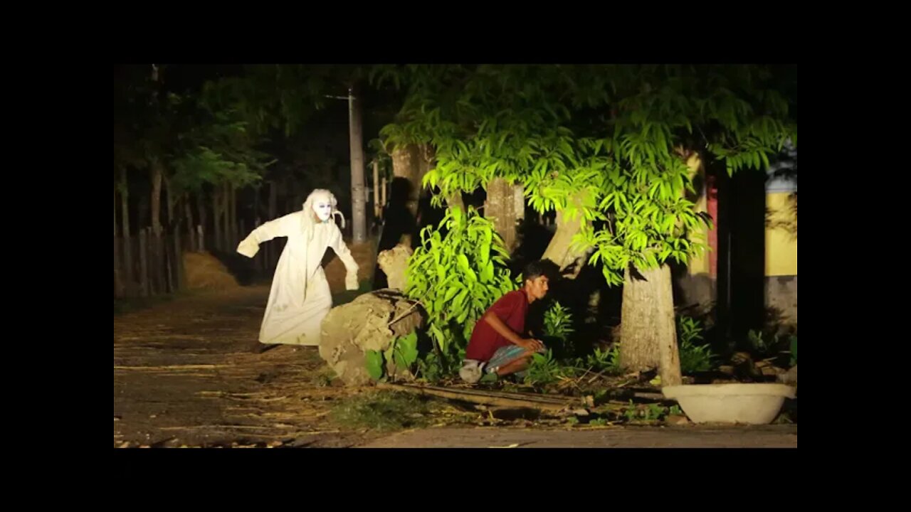 Ghost Attack Prank at NIGHT -