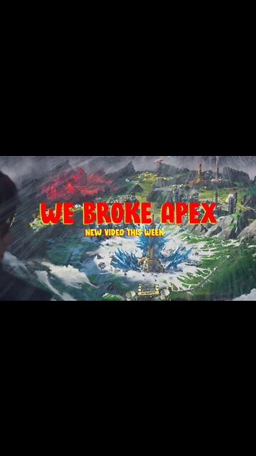 WE BROKE APEX #Shorts