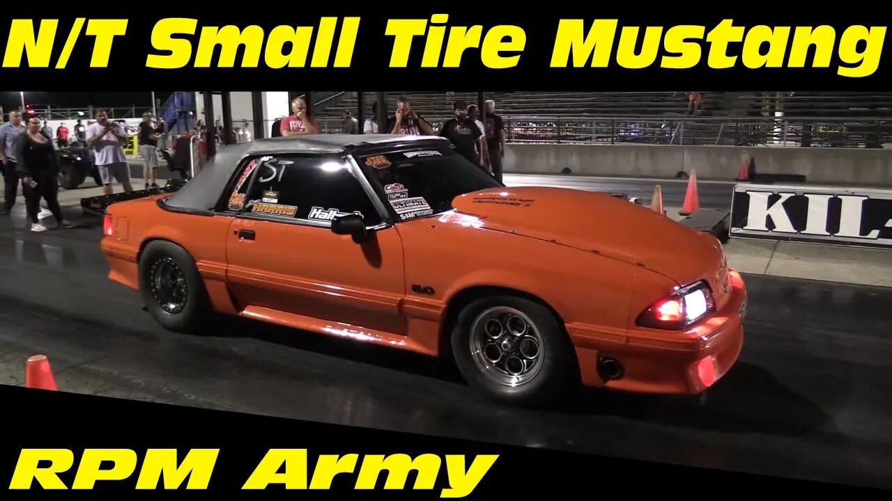 Small Tire Foxbody Test Hits Outlaw Street Cars TNT Kil Kare 2020