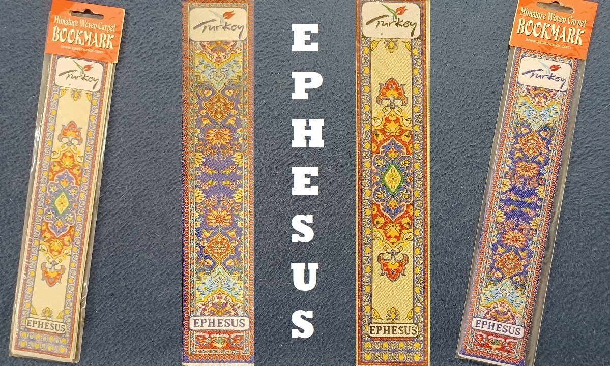 CURIOS for the CURIOUS 129: Miniature Woven Carpet Bookmarks, Ephesus, Ionia. Keskin Color