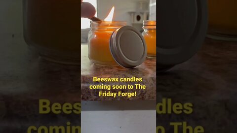 Beeswax candles coming soon!