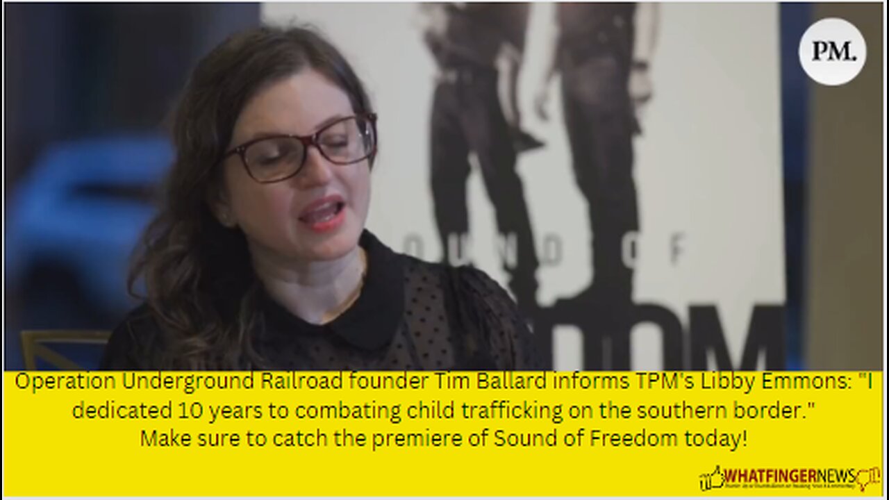 Operation Underground Railroad founder Tim Ballard informs TPM's Libby Emmons