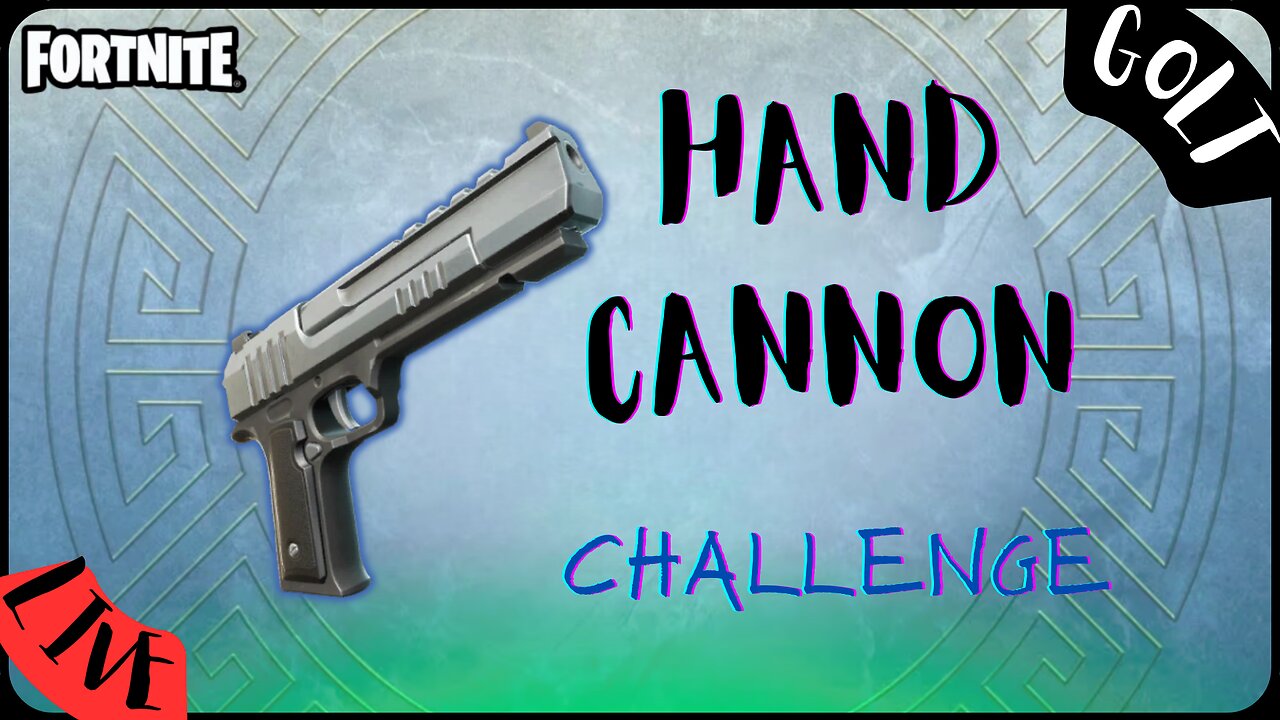 Hand Cannon Challenge | FORTNITE | GOLT Casey