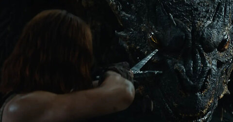 Girl is Thrown Into a Dragon Pit as a Sacrifice And Must Fight a Giant Dragon to Survive