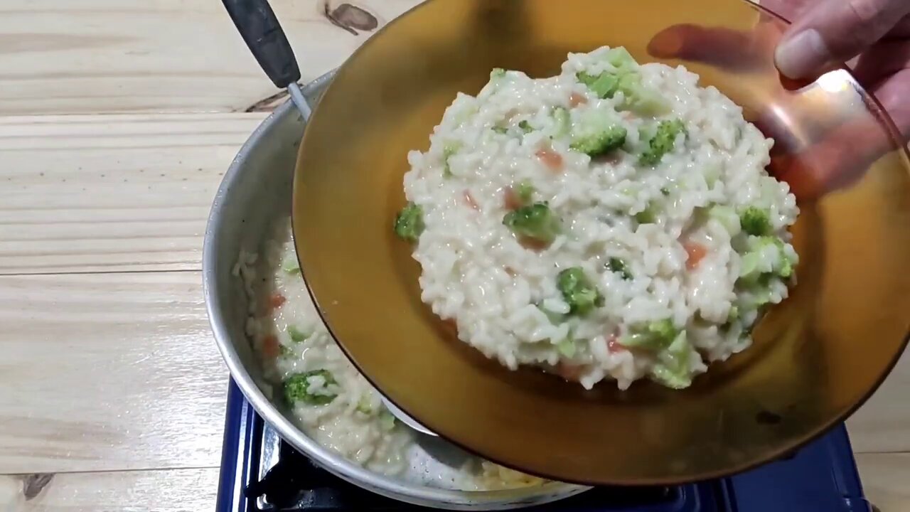 BROCCOLI RISOTO-VERY EASY TO MAKE