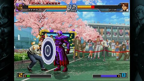 The King of Fighters 2002: Unlimited Match - Zero vs Kyo - No Commentary 4K
