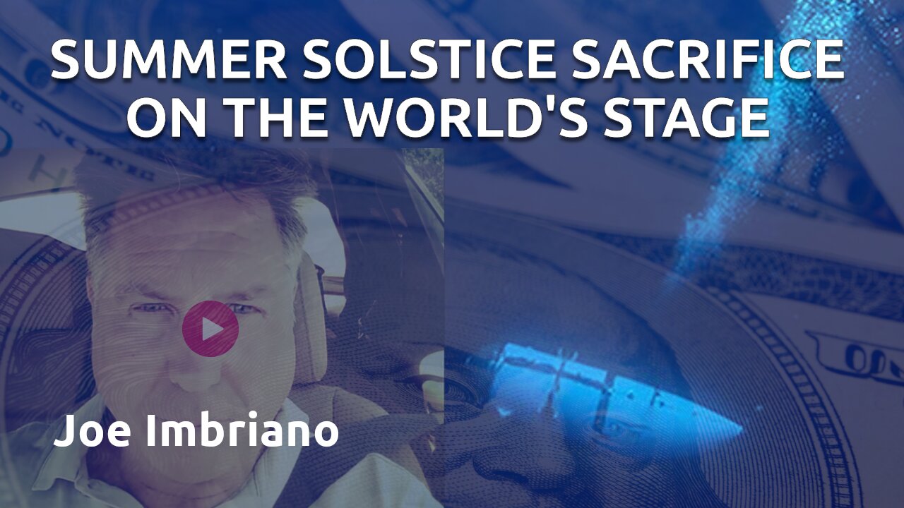 Summer Solstice Sacrifice on the World's Stage