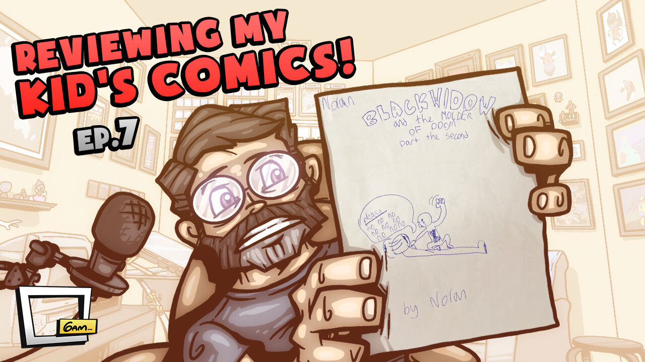 Reviewing my 9-Year-Old's Comics: The Black Widow and the Molder of Doom - Part the Second