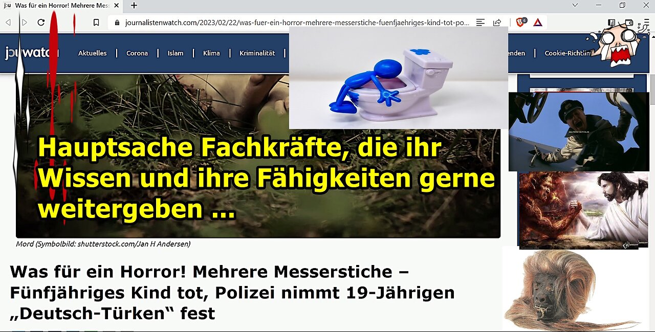 Traurige Nachrichten an das Deutsche Volk vom 22.02.2023 ...