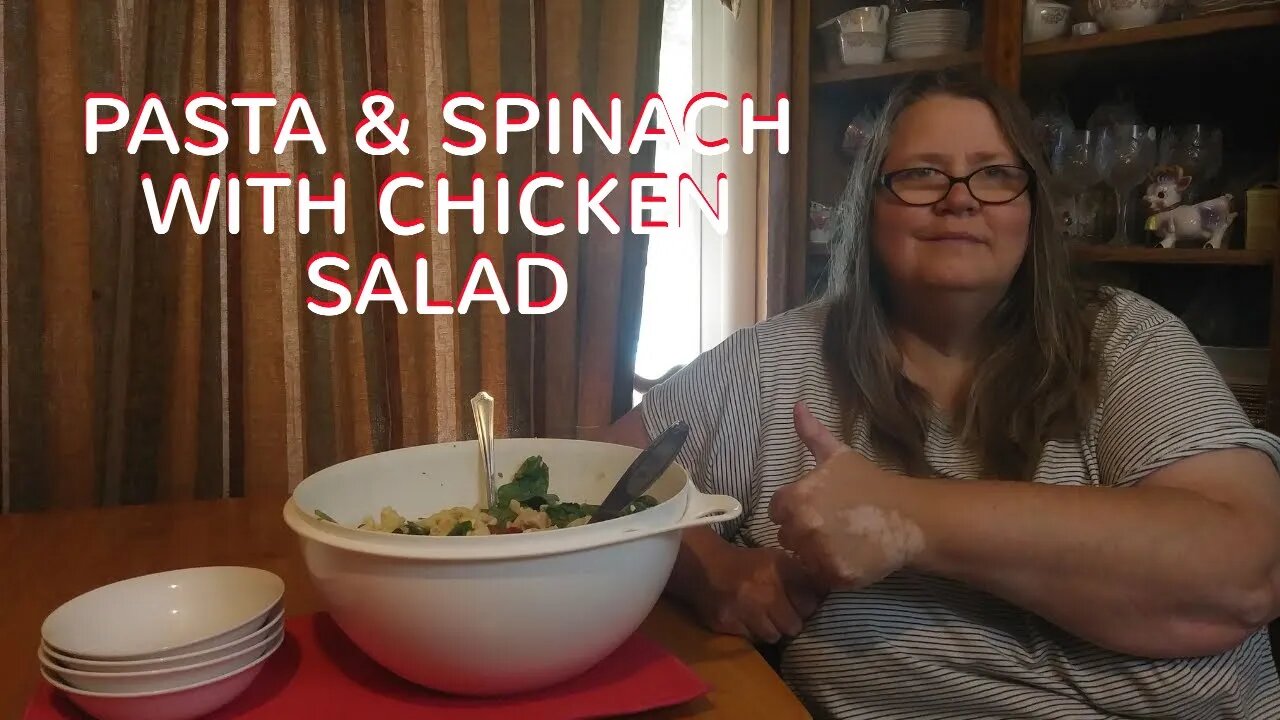 Spinach Pasta Salad with Chicken | Recipes | Small Family Adventures