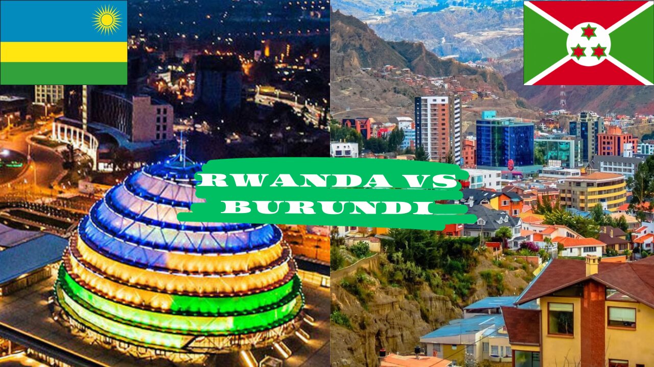 Rwanda vs. Burundi - Deux destins contrastés en Afrique" Comparaison économique