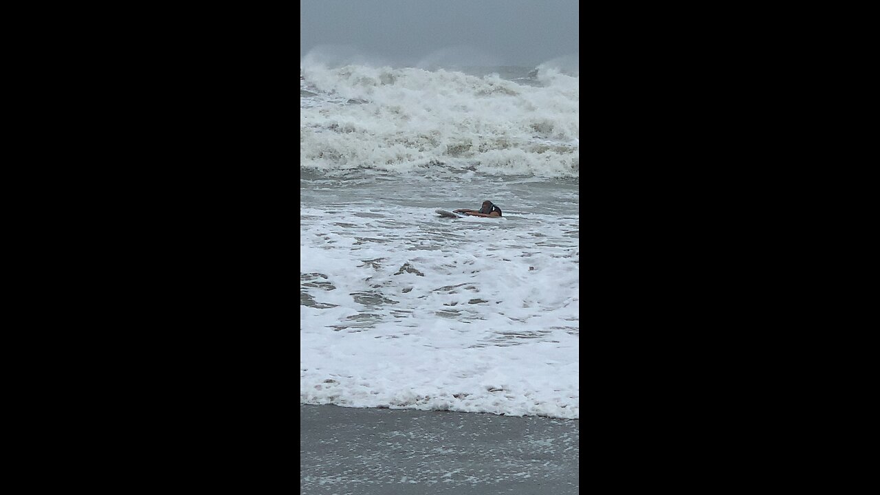 Hurricane Surfing