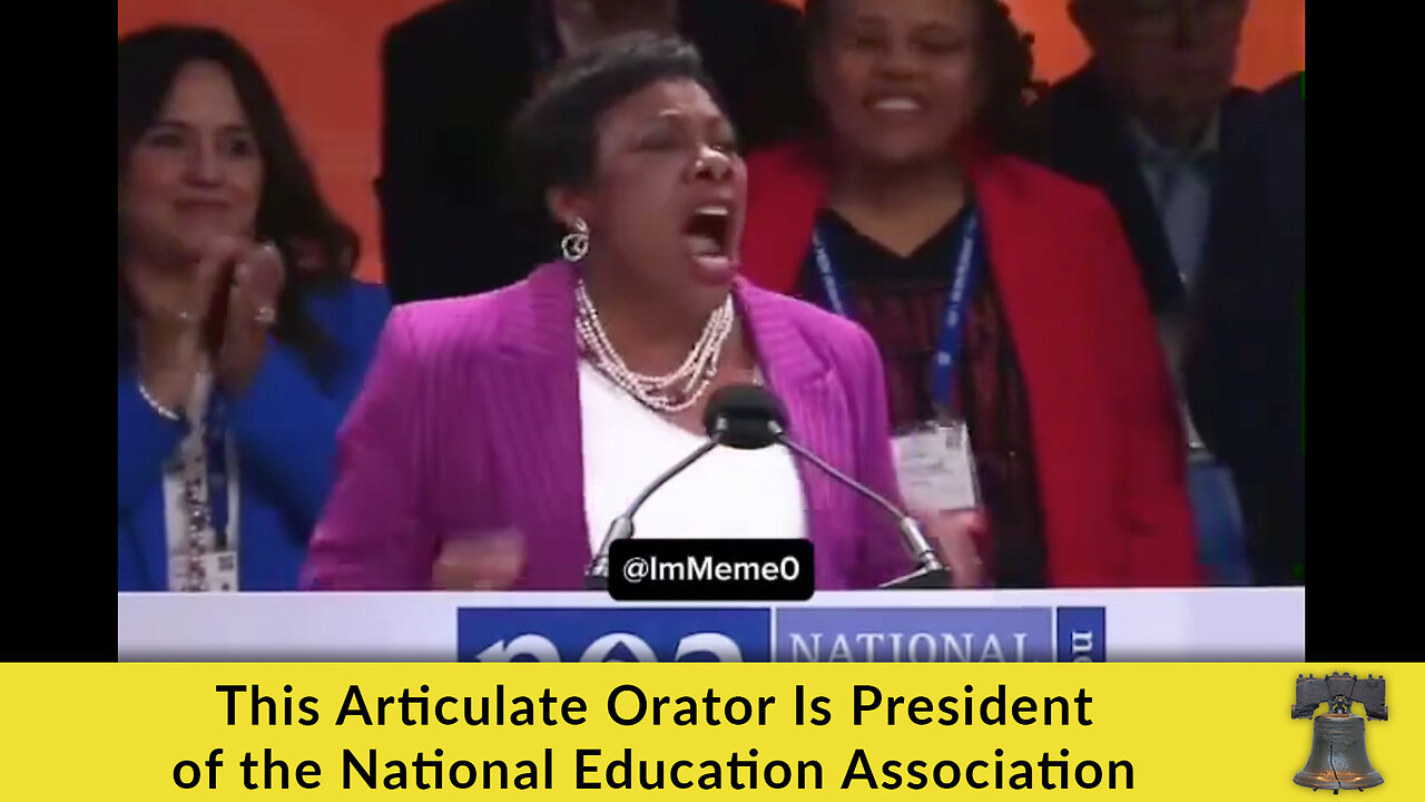 This Articulate Orator Is President of the National Education Association