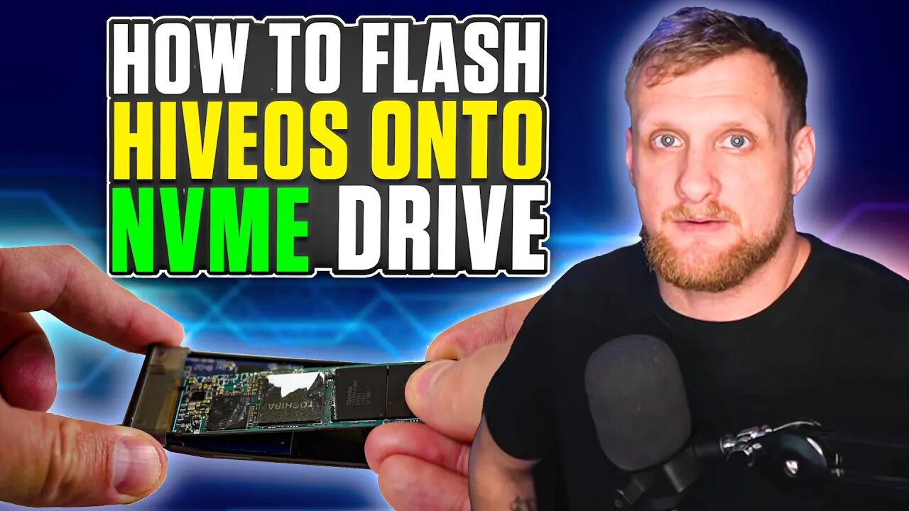 How To Install HiveOS on NVME Drive!