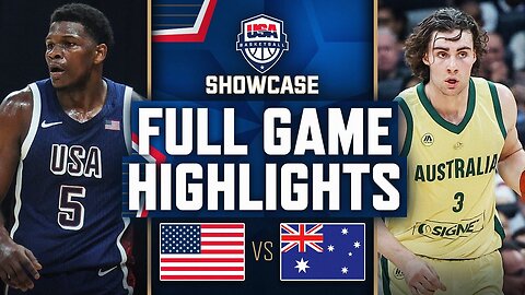AUSTRALIA vs USA | USAB SHOWCASE | HIGHLIGHTS