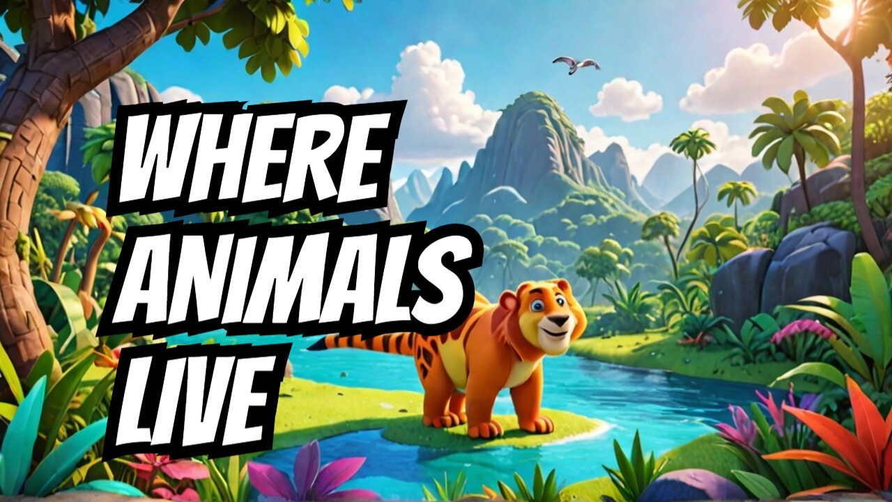 Where Do Animals Live? A Fun Adventure for Kids