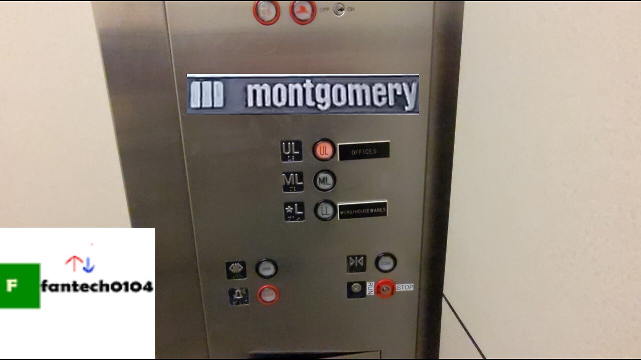 Montgomery Hydraulic Elevator @ JCPenney - Northshore Mall - Peabody, Massachusetts