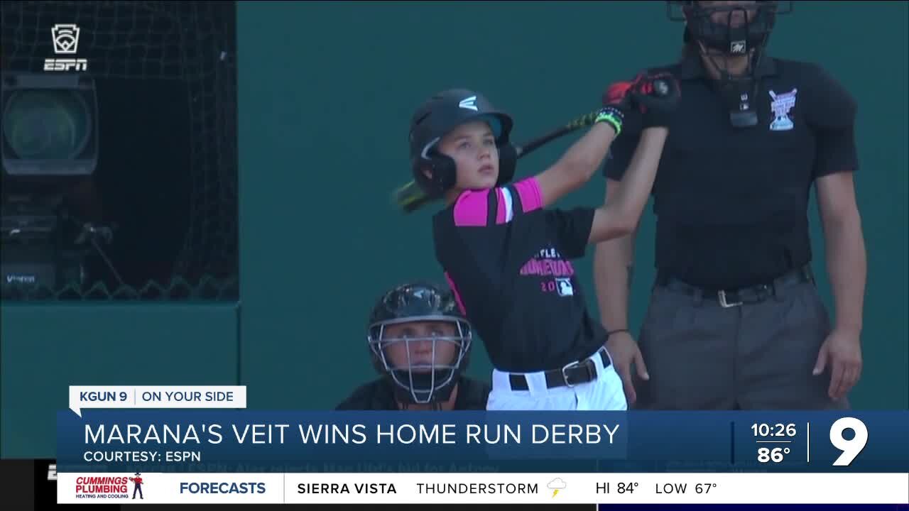 Jayson Veit wins Little League Home Run Derby