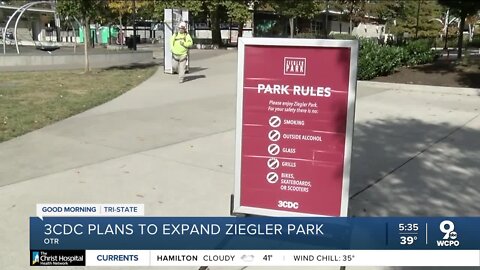 3CDC plans to expand Ziegler Park
