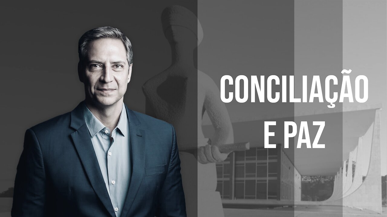 Conciliação e paz, a minha coluna na Gazeta do Povo